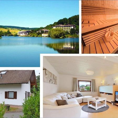 Ferienhaus Anne mit Sauna, See, Wald und Ruhe Kirchheim  Exterior foto