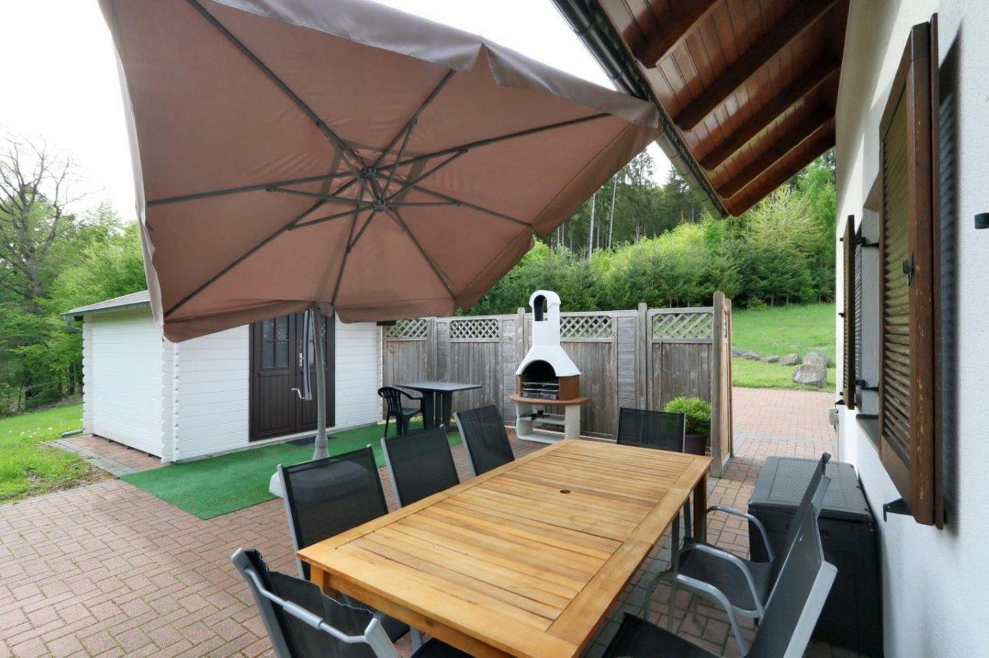 Ferienhaus Anne mit Sauna, See, Wald und Ruhe Kirchheim  Exterior foto